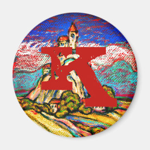 Íman Hill Castle Fantasy Monograma