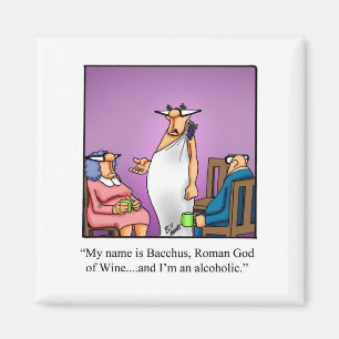 Íman Hillarie Wine Humor Magnet