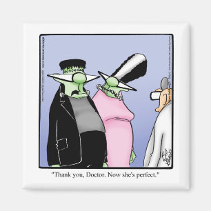 Íman Hillarious Frankenstein Monster Humor Magnet