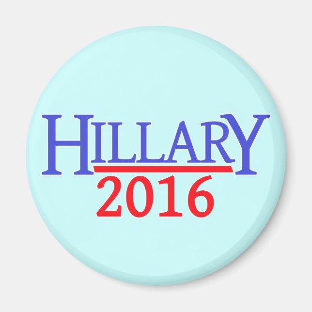 ÍMAN HILLARY 2016 (Frente)