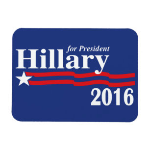 Íman Hillary Clinton Para O Presidente 2016 - Magnet Pr