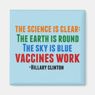 Íman Hillary Clinton sobre a vacinação