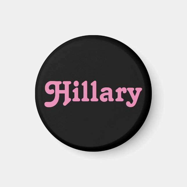 Íman Hillary do Magnet (Frente)