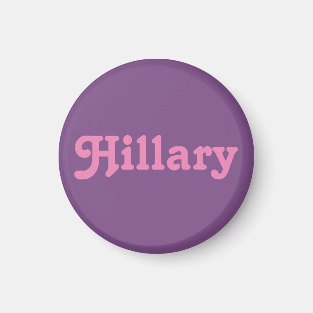 Íman Hillary do Magnet (Frente)
