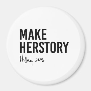 Íman Hillary - faça Herstory -