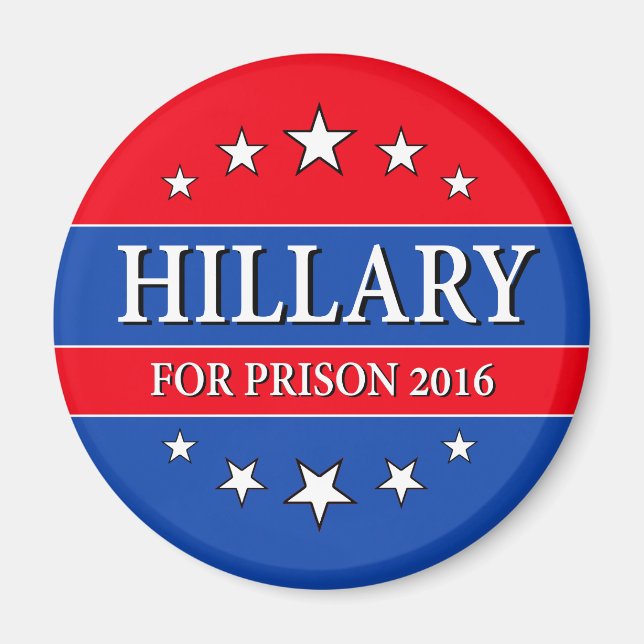 ÍMAN HILLARY FOR PRISON 2016 (Frente)