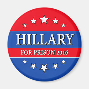 ÍMAN "HILLARY PARA A PRISÃO 2016 "