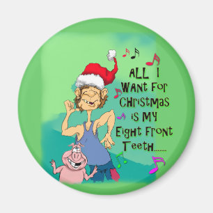 Íman Hillbilly cantando sobre meus oito dentes dianteir