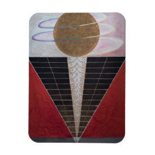 Íman Hilma Af Klint, Altarpart No.2, Abstrato Art