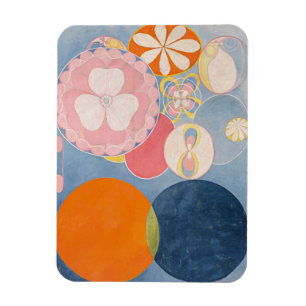 Íman Hilma Af Klint, O Dez Maior No2, Abstrato Art