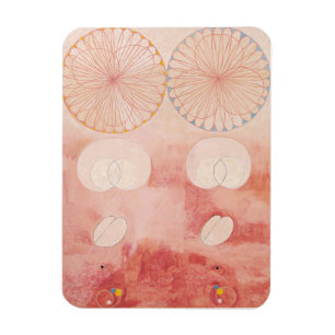 Íman Hilma Af Klint, O Dez Maior No9, Abstrato Art