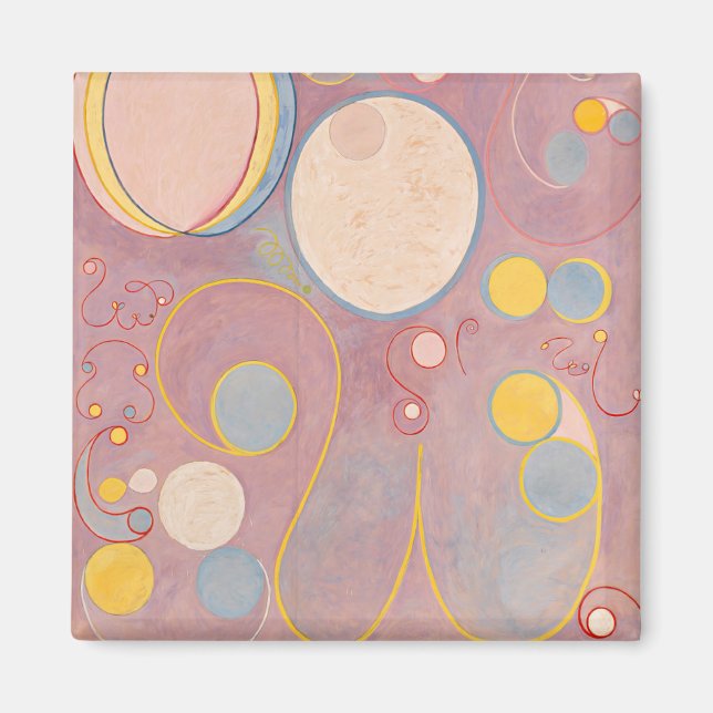 Íman Hilma af Klint O Dez Maior No.7 (Frente)