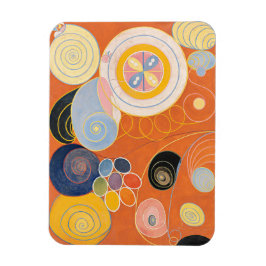 Íman Hilma Af Klint, Os Dez Maiores No3, Abstrato Art