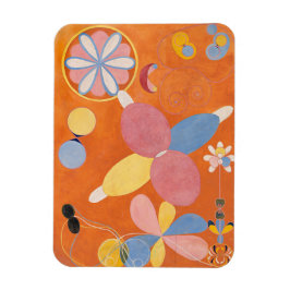 Íman Hilma Af Klint, Os Dez Maiores No4, Abstrato Art