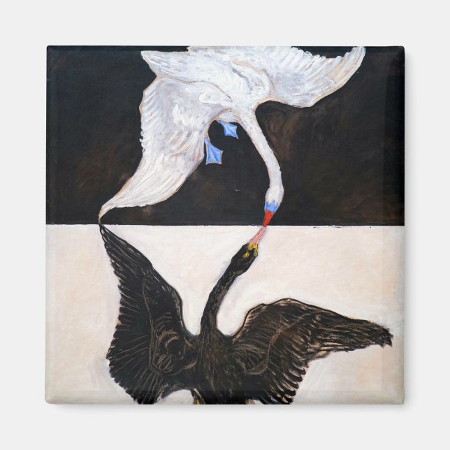Íman Hilma af Klint The Swan (Frente)
