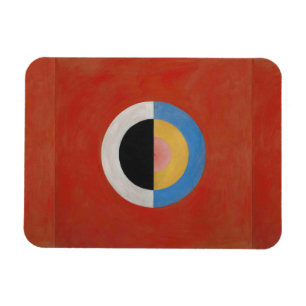 Íman Hilma Af Klint, The Swan No.17, Abstrato Art