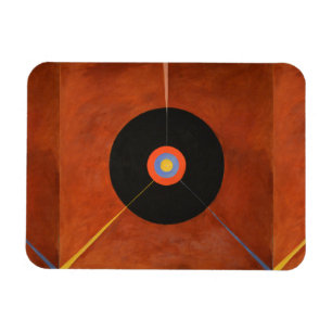 Íman Hilma Af Klint, The Swan No.18, Abstrato Art