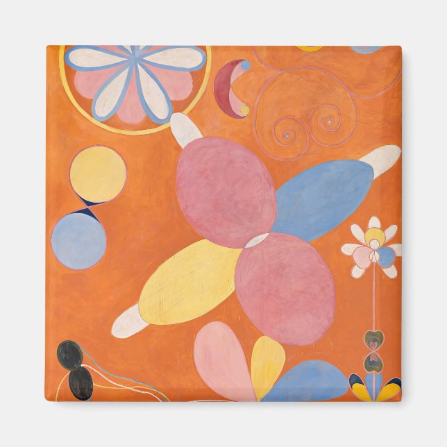 Íman Hilma af Klint The Ten Largest No._4 (Frente)