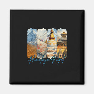 Íman Himalaia Nepal Viagem Viagem Pincelada Souvenir
