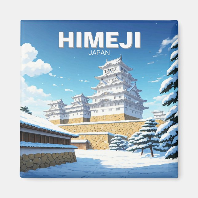 Íman Himeji Castle Winter (Frente)