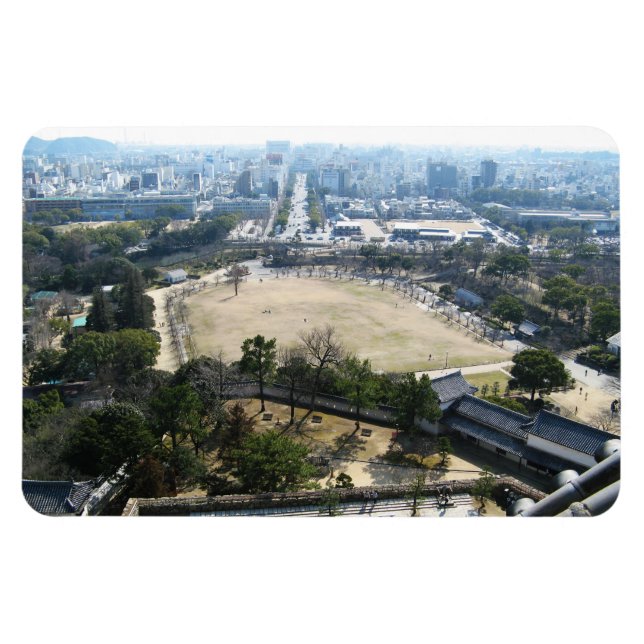 Íman Himeji, Japão (View from atop castle) (Horizontal)