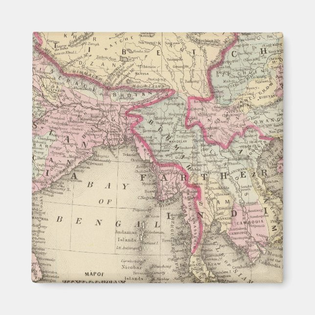 Íman Hindoostan, Índia mais distante, China, Tibete 2 (Frente)