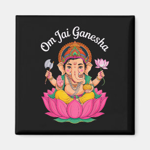 Íman Hindu Ganesha Puja Elefante Deus Índia Meditação Y