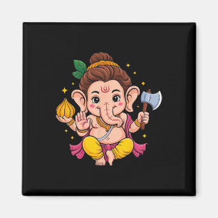 Íman Hindu Ganesha Puja Elefante Deus Índia Meditação Y