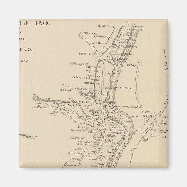 Íman Hinsdale PO (Frente)