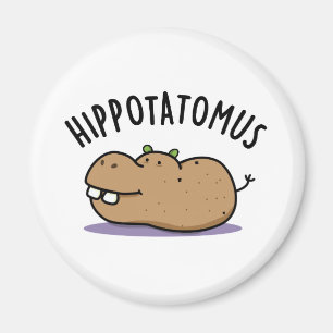 Íman Hip-batateira-mus Funny Hippo Pun