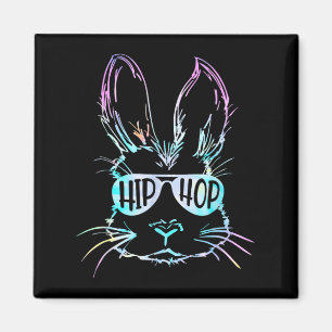 Íman Hip Hop Bunny Boys Crianças Bebê Páscoa Coelho You