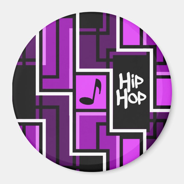 Íman Hip Hop, grande (Frente)