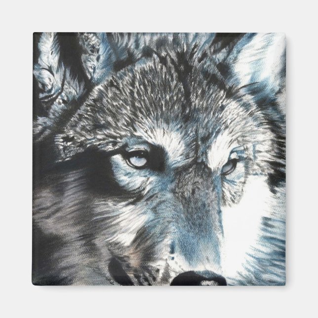 Íman Hipnótico - Wolf Magnet (Frente)