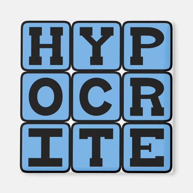 Íman Hipócrita, Mentiroso (Frente)