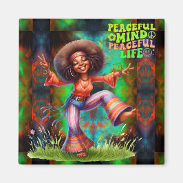 Íman Hipoteca Colorida, Hippie - Mim, Magneta Pacífica