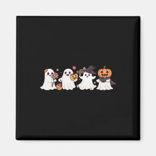 Íman Hippie Halloween Cute Ghost Boo Spooky Season Pump