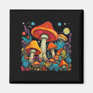 Íman Hippie Mushroom Festival da Floresta Psicodélica F