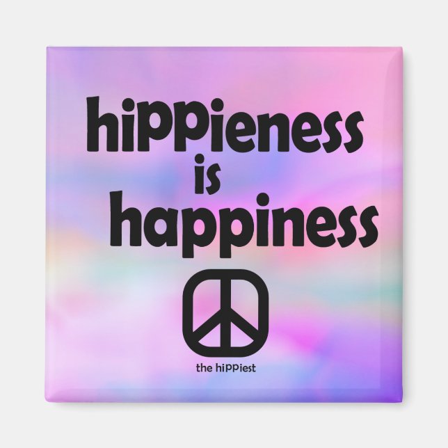 Íman Hippiedade é a felicidade (Frente)
