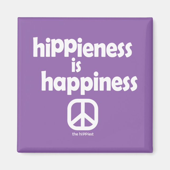 Íman Hippieice é o Magnete da Felicidade (Frente)