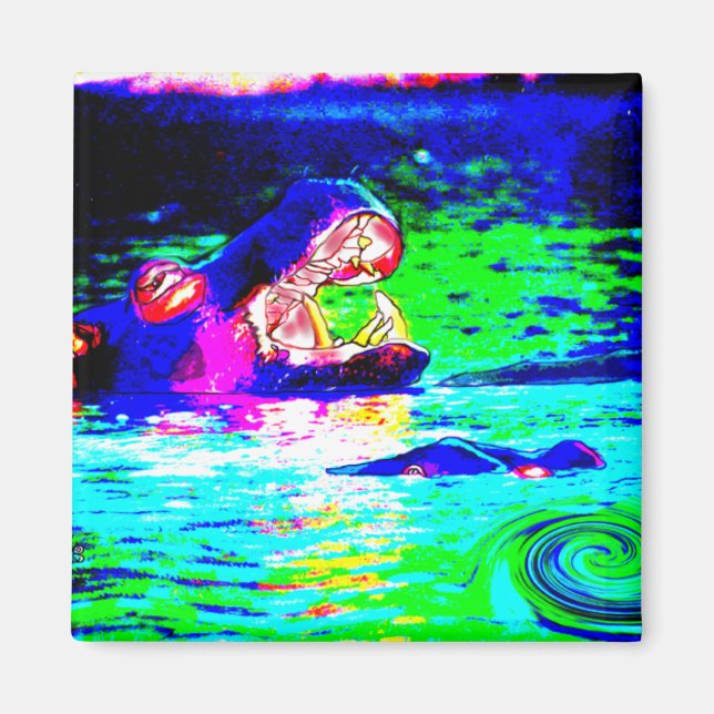Íman Hippopotamus (Frente)