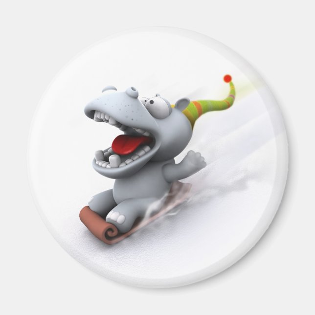 Íman Hippopotamus (Frente)