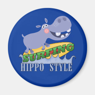 Íman Hippopotamus do surfista