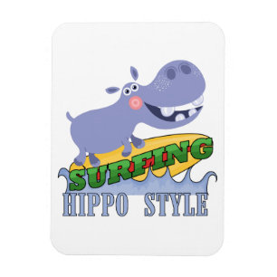 Íman Hippopotamus do surfista