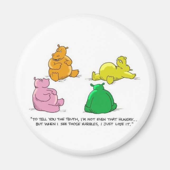 Íman Hippos faminto! -Íman (Frente)