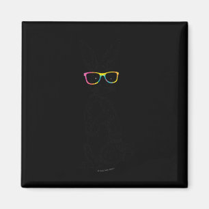 Íman Hipster Bonito Pernalado Vidros Colos Coelho