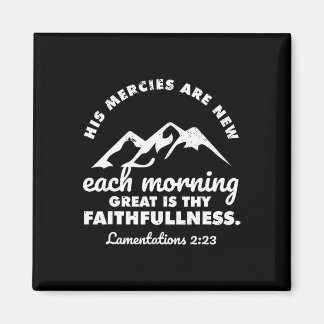 Íman His Mercies Are New Every Morning Lamentations Bib