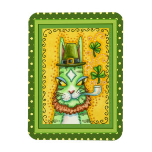ÍMAN  HISS N' FITZ LEPRECHAUN, RUA. GATO ENGRAÇADO DO DI