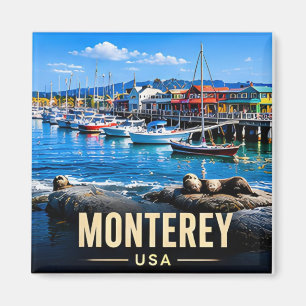 Íman História Costeira de Monterey Califórnia EUA