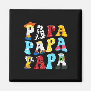 Íman História Engraçada Papá Toy Boy Pai Tee