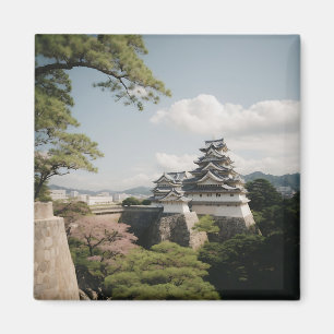 Íman História Japonesa da Fortaleza Majestosa do Castel
